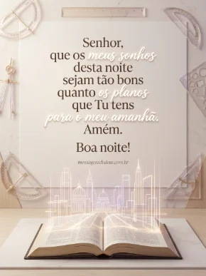 Os planos de Deus