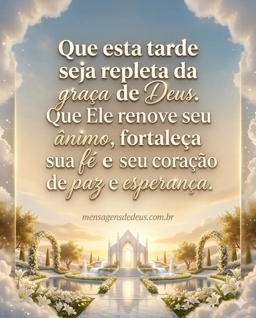 boa tarde abençoado