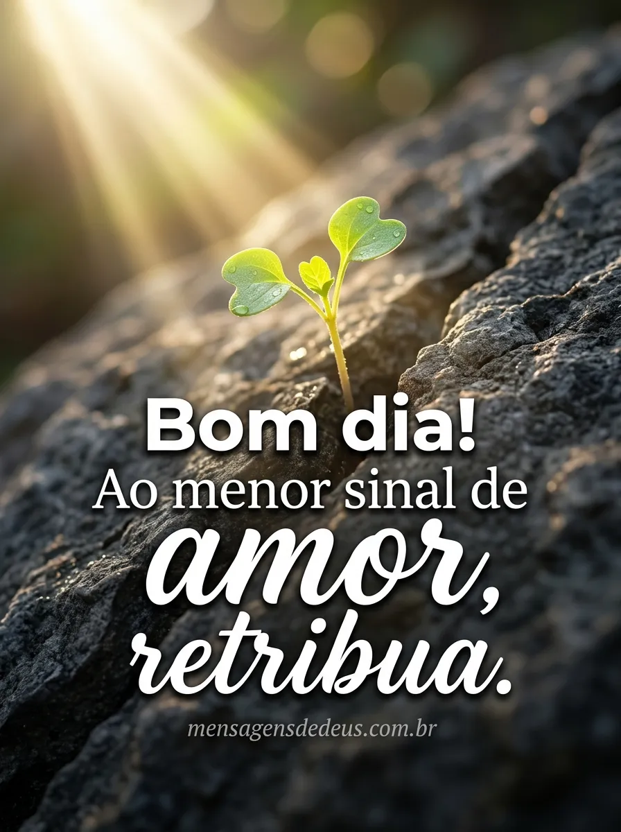 Deus é amor!