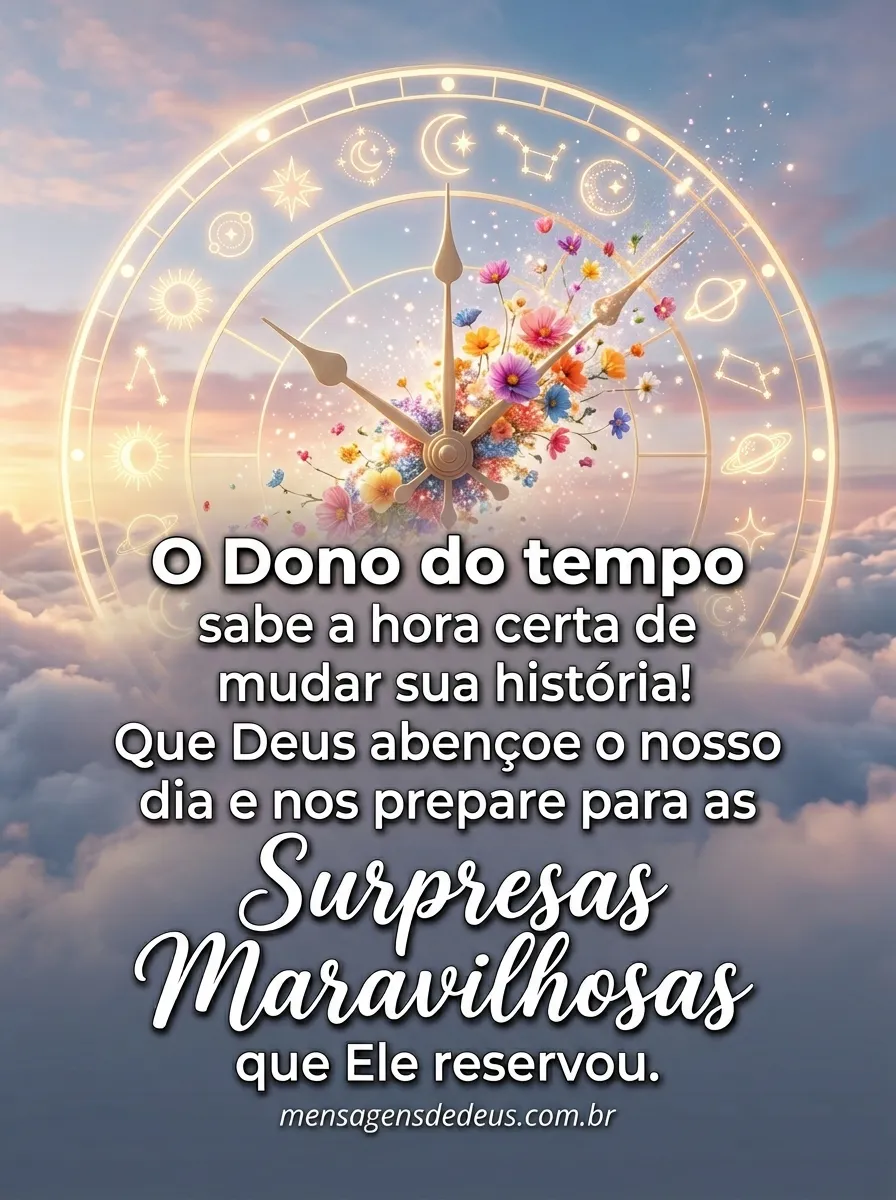 Bom dia! Que nesta manhã, Deus nos abençoe e renov